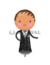 Globo foil figura novio