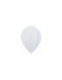 Globo látex satinado perla 12.5cm 100ud | Ducaval | Envíos 24/48 hora