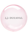Globo círculo cristal rosa fuerte 18" 45cm 