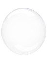 Globo círculo cristal transparente 45cm