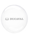 Globo círculo cristal transparente 45cm