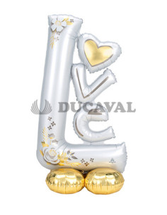 Globo foil love wedding airloonz P70