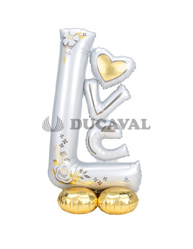 Globo foil love wedding airloonz P70