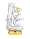 Globo foil love wedding airloonz P70