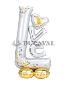 Globo foil love wedding airloonz P70