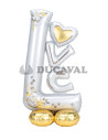Globo foil love wedding airloonz P70