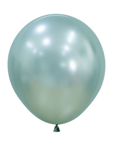 Globo Látex 45cm Verde Menta | Ducaval | Envías 24/48 horas 