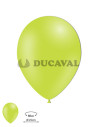 Globos látex verde lima 100u 25cm | Ducaval | Envíos 24/48h