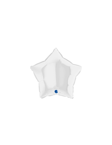 Estrella blanca foil 18"| Ducaval | Envíos 24/48 horas