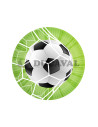 Platos Futbol 23cm 8U | Ducaval | Envíos 24/48h