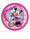Platos Minnie Mouse 23cm 8U