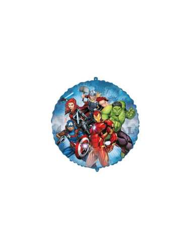Globo foil Vengadores 18" 46cm| Ducaval |