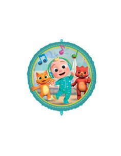 Globo foil Cocomelón 18" 46cm | Ducaval | Envíos 24/48 horas