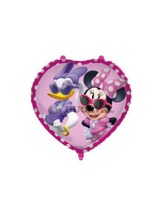 Globo foil Minnie corazón 18" 46cm | Ducaval |