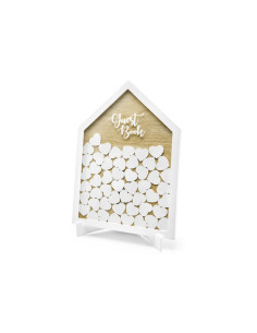 Cuadro con corazones para mensajes 30.5X43cm  Disfraces Ducaval