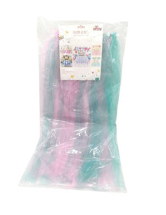 Faldón mesa rosa y turquesa 90cm | Ducaval | Envíos 24/48 horas