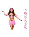 Conjunto Hawaiano rosa con falda 5p | Ducaval | Envíos 24/48 horas