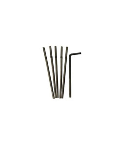 Cañas flexibles compostables 21cm 250ud | Ducaval | envíos 24/48 hora
