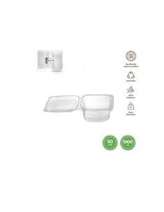 Envase tapa bisg rec reut transp 1000cc50 uds | Ducaval | Envías 24/4