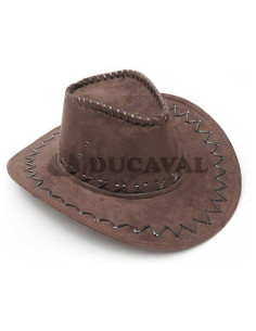 Sombrero vaquero marron claro infantil