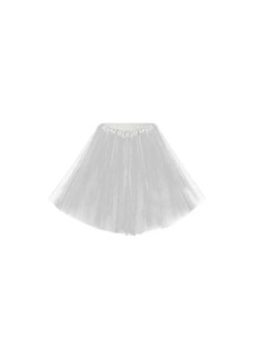 Tutú en color blanco 60cm | Ducaval | Envíos 24/48h