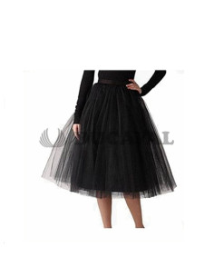 Tutu en color negro de 60cm | Ducaval |Envíos 24/48 horas