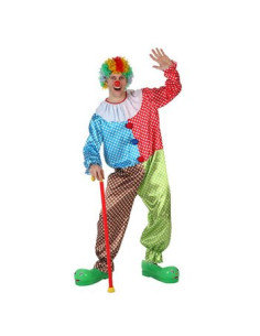 Disfraz de Payaso cuatricolor