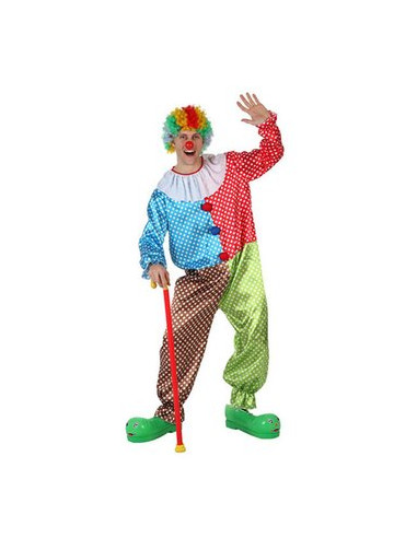 Disfraz de Payaso cuatricolor
