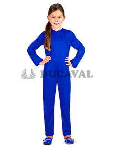 Disfraz mono punto azul