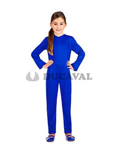 Disfraz mono punto azul