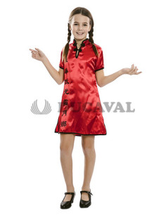 Disfraz china roja