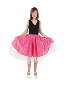 Falda Olivia fucsia