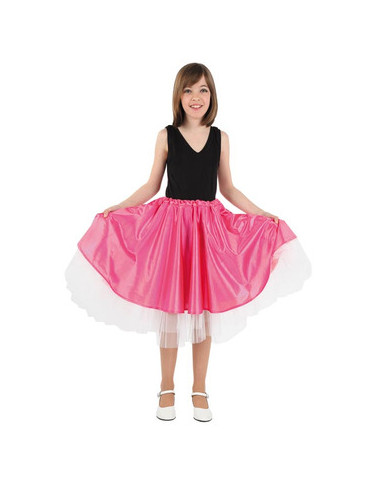 Falda Olivia fucsia