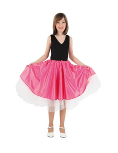 Falda Olivia fucsia