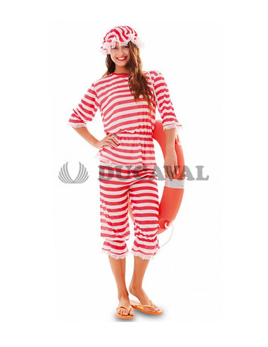 Disfraz de Bañista chica