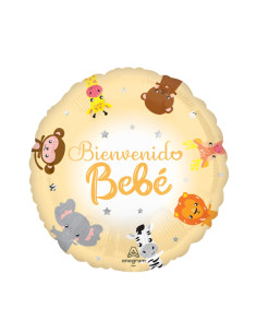 Globo foil bienvenido bebé | Ducaval | Envíos 24/48 horas