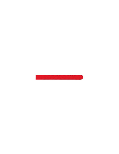 Globos látex fashion SLD rojo 7.5x150cm 20ud | Ducaval | Envíos 24/48