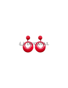 Pendiente pequeño rojo | Ducaval | Envíos 24/48 horas