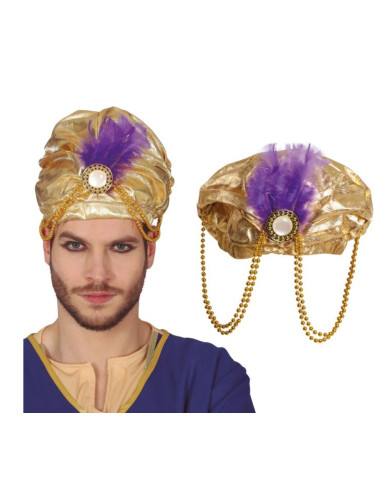 TURBANTE ORO MARAJA | Ducaval | Envías 24/48 horas 
