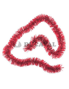 BOA ROJA DECORACION NAVIDAD 7X180CM