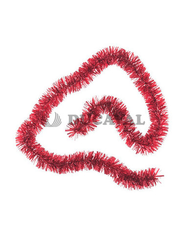 BOA ROJA DECORACION NAVIDAD 7X180CM