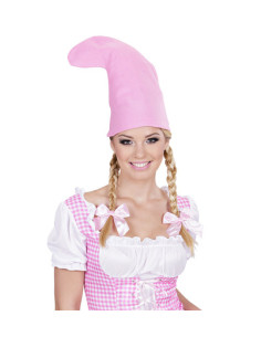 Sombrero gnomo rosa