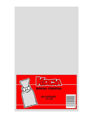 Bolsa 15X30 transparente 100 unidades.| Ducaval | Envios 24/48 horas.