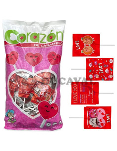 Corazón cerdán Love San Valentín 100pz
