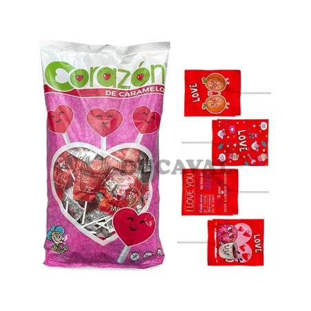 Corazón cerdán Love San Valentín 100pz