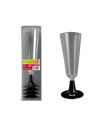 Copa cava pie negro 150 ml reut s/4 | Ducaval | Envíos 24/48 horas 