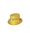 Chistera oro purpurina adulto