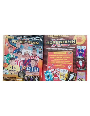 Carton Starter Pack lanzamiento Adrenalyn 2526  | Ducaval | Envías 2