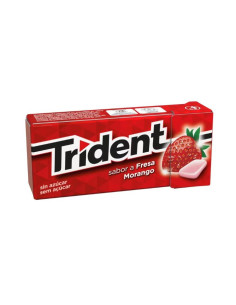 Trident Fruit Fresa  grageas 24ud | Ducaval | Envíos 24/48 horas