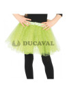 Tutu de purpurina pistacho infantil  | Ducaval | Envíos 24/48 horas 